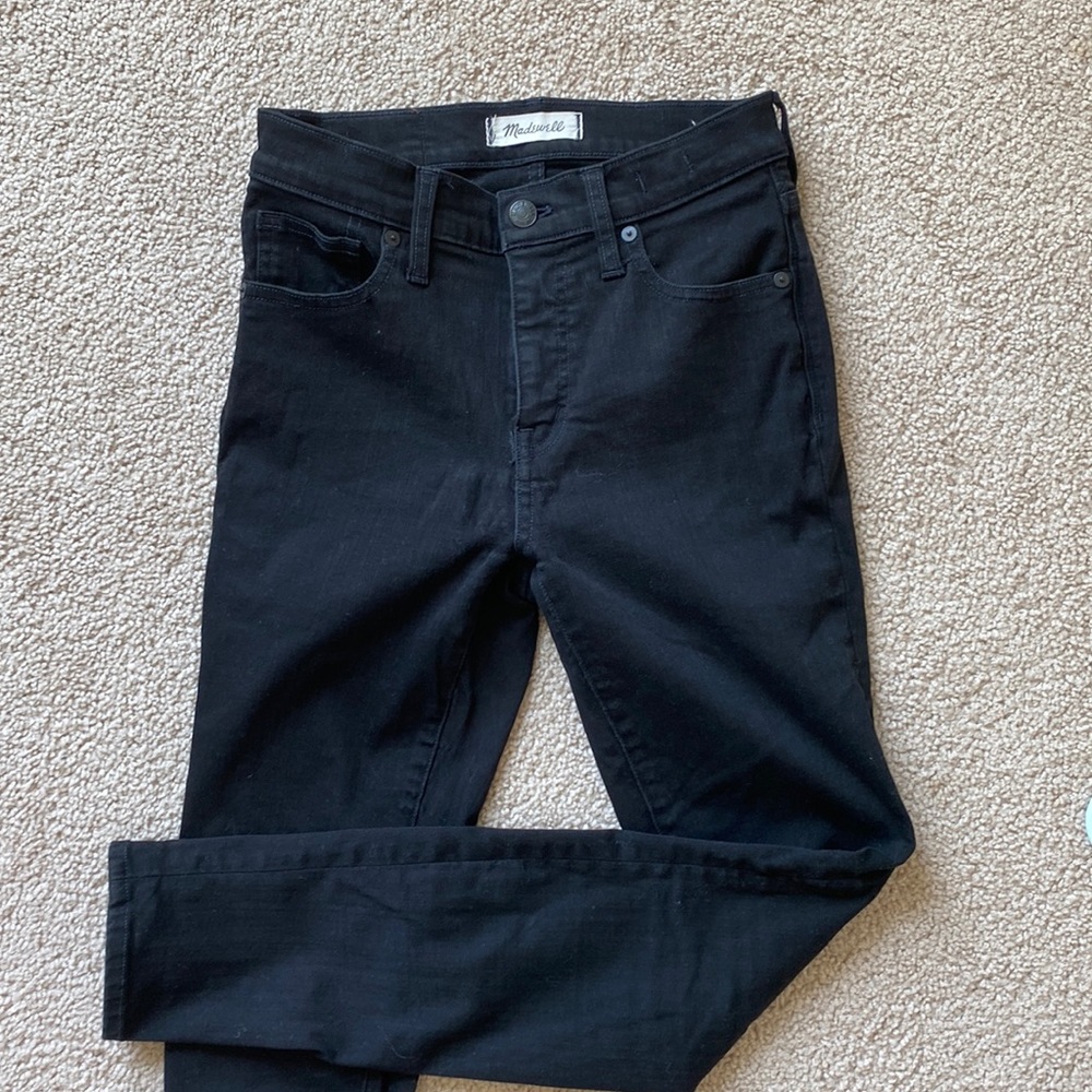 Madewell Black Jean